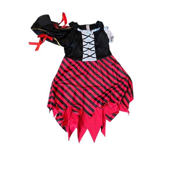 Morphe Women's Pirate Costume - Red and Black - Picture 2 of 4